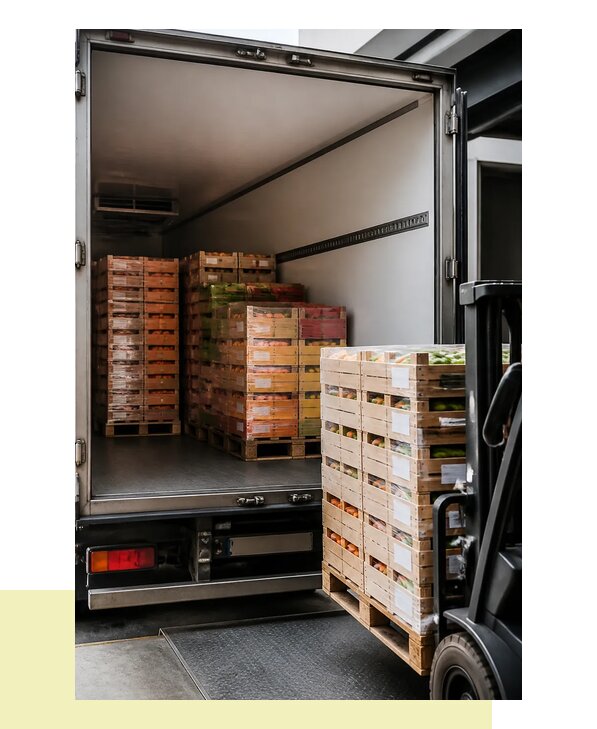 Перевозка сельхозпродукции на паллетах с доставкой в Реутов