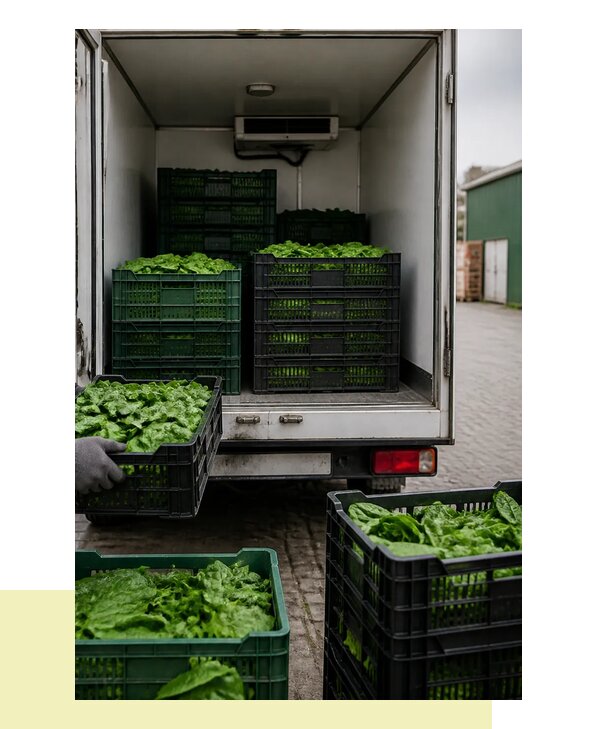 Перевозка шпината в Реутов с сохранением свежести продукции
